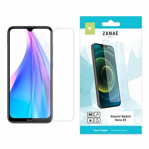 Verre trempe pour Xiaomi Redmi Note 8T, Transparent
