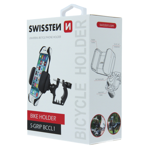 Support smartphone pour velo, S-GRIP BCCL1, Swissten