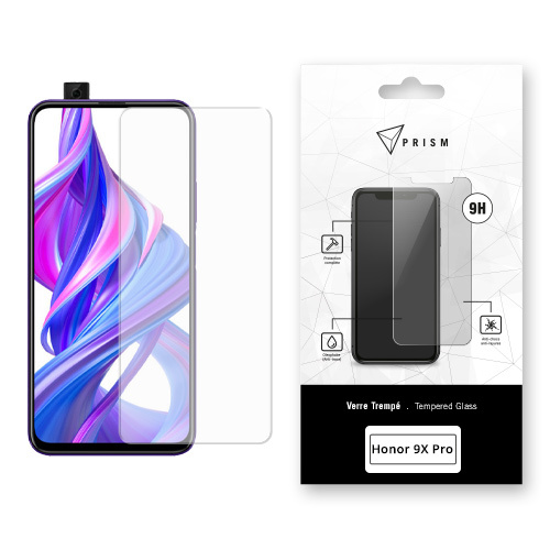 Verre trempe pour Honor 9X Pro / Huawei P Smart Pro, Transparent