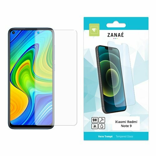Verre trempe pour Xiaomi Redmi Note 9, Transparent