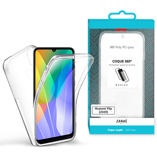Coque 360 pour Huawei Y6p (2020), Transparent