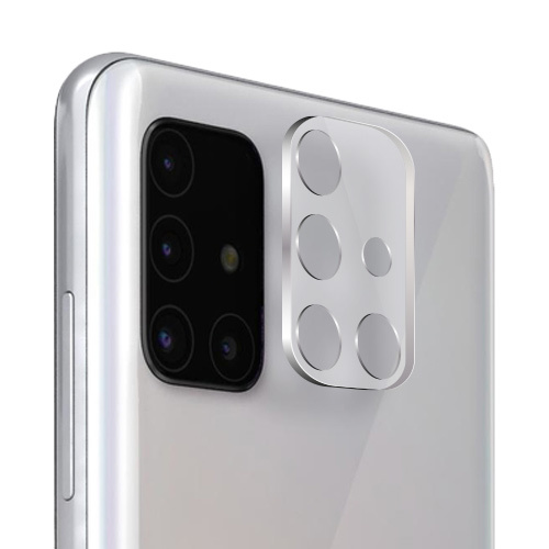 Verre trempe camera bloc pour Samsung Galaxy A51, Transparent