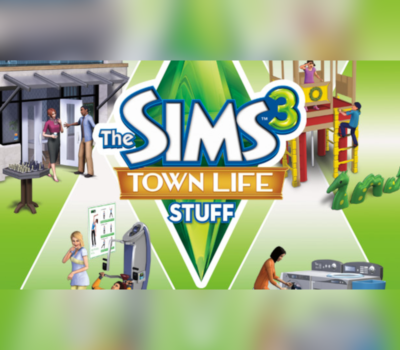 The Sims 3 – Town Life Stuff Pack DLC PC EA App Clé CD