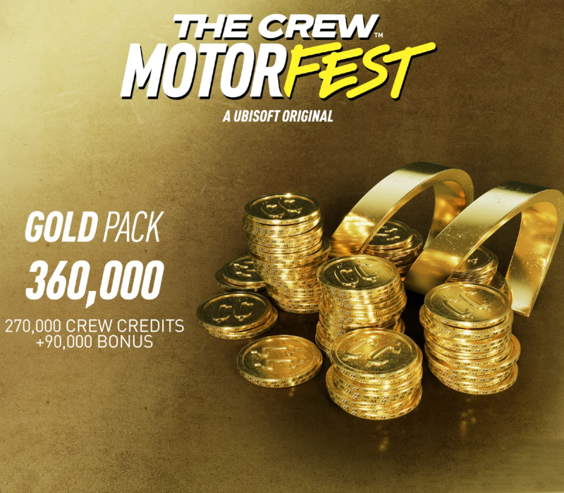 The Crew Motorfest VC Gold Pack – 360 000 crédits Crew DLC EU XBOX One / Xbox Series X|S CD Key
