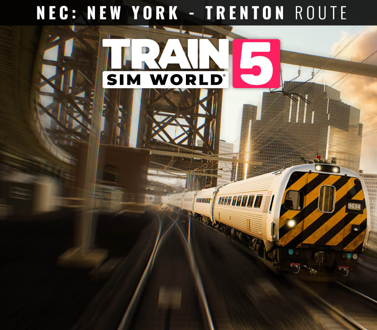 Train Sim World 5: NEC: New York – Trenton DLC EU Xbox One / Xbox Series X|S / PC Clé CD