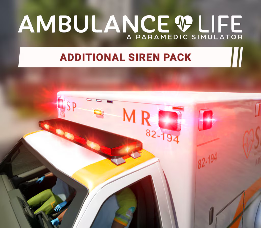 Ambulance Life : A Paramedic Simulator – Pack supplémentaire de sirènes DLC PC Steam CD Key