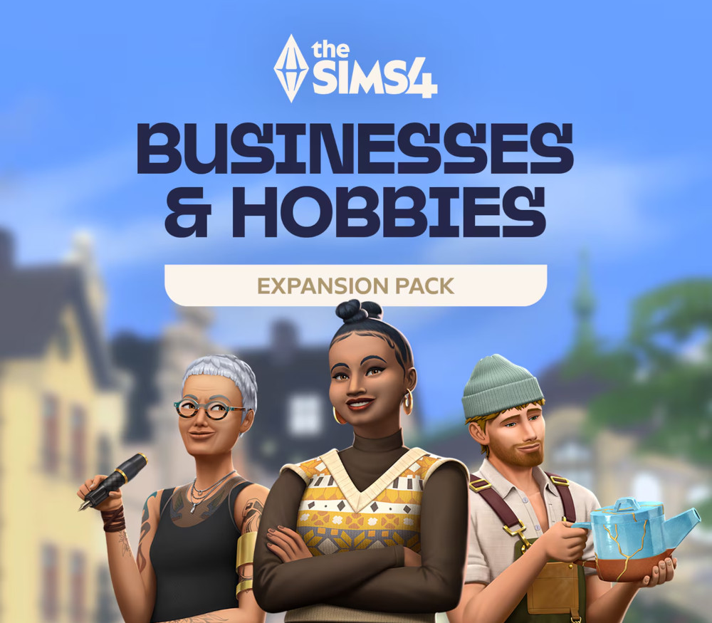 The Sims 4 – Businesses & Hobbies Expansion Pack DLC EU PC EA App Clé CD