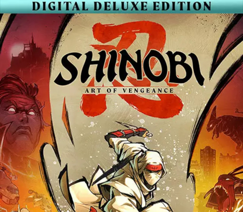 SHINOBI : Art of Vengeance Deluxe Edition EU Clé CD Xbox One / Xbox Series X|S