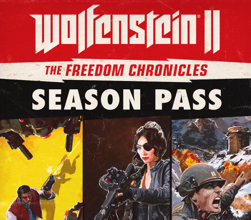 Wolfenstein II: The Freedom Chronicles – Season Pass DLC Clé CD XBOX ONE