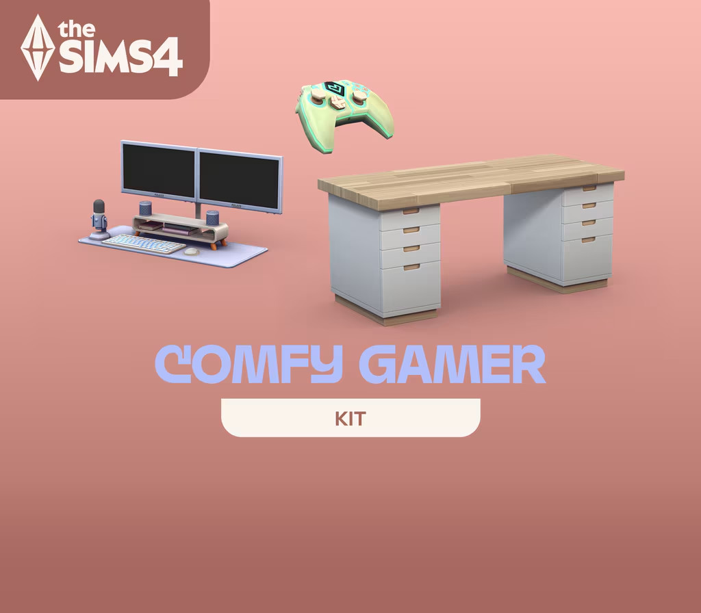 The Sims 4 – Comfy Gamer Kit DLC EU PC EA App Clé CD