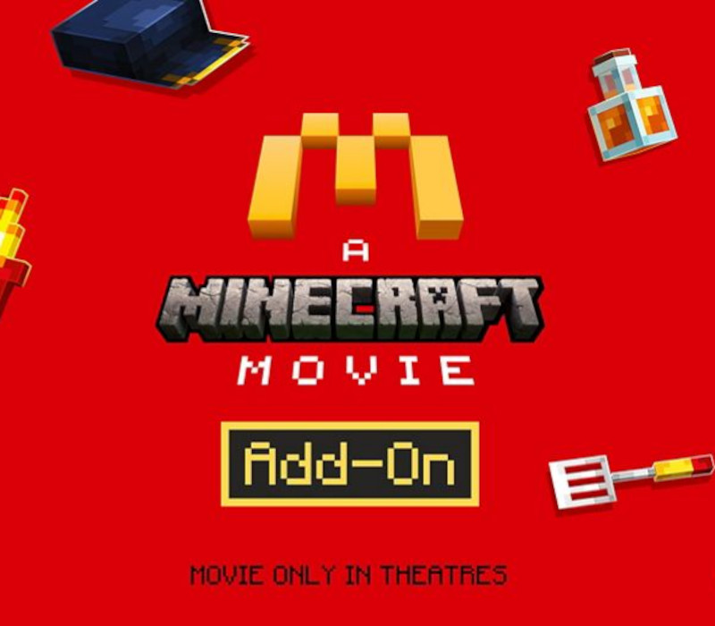 Minecraft – McDonald&rsquo;s Add-On DLC XBOX One / Xbox Series X|S / PC Clé CD