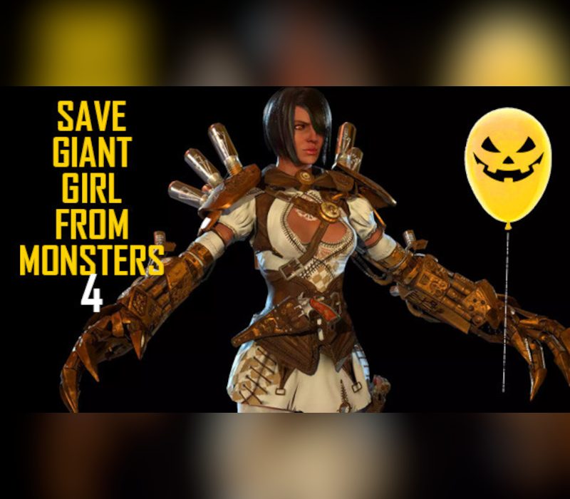 Save Giant Girl from monsters 4 PC Steam CD Key