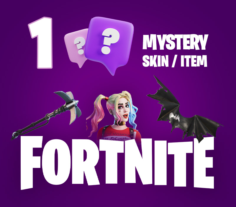 1 Skin / objet mystère Fortnite PC Epic Games Clé CD