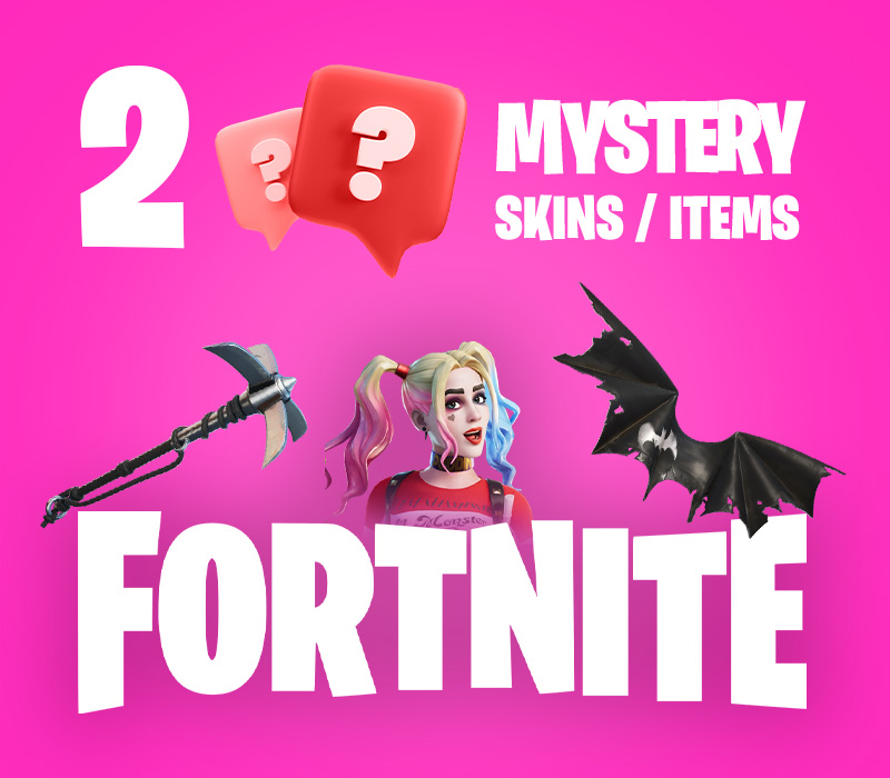 2 skins / objets mystère Fortnite PC Epic Games clé CD