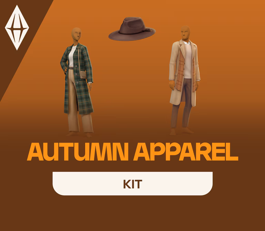 The Sims 4 – Autumn Apparel Kit DLC PC EA App Clé CD
