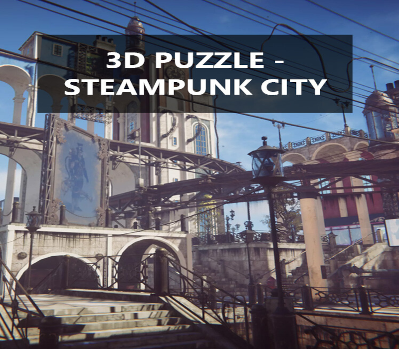 3D PUZZLE – Steampunk City PC Steam CD Key