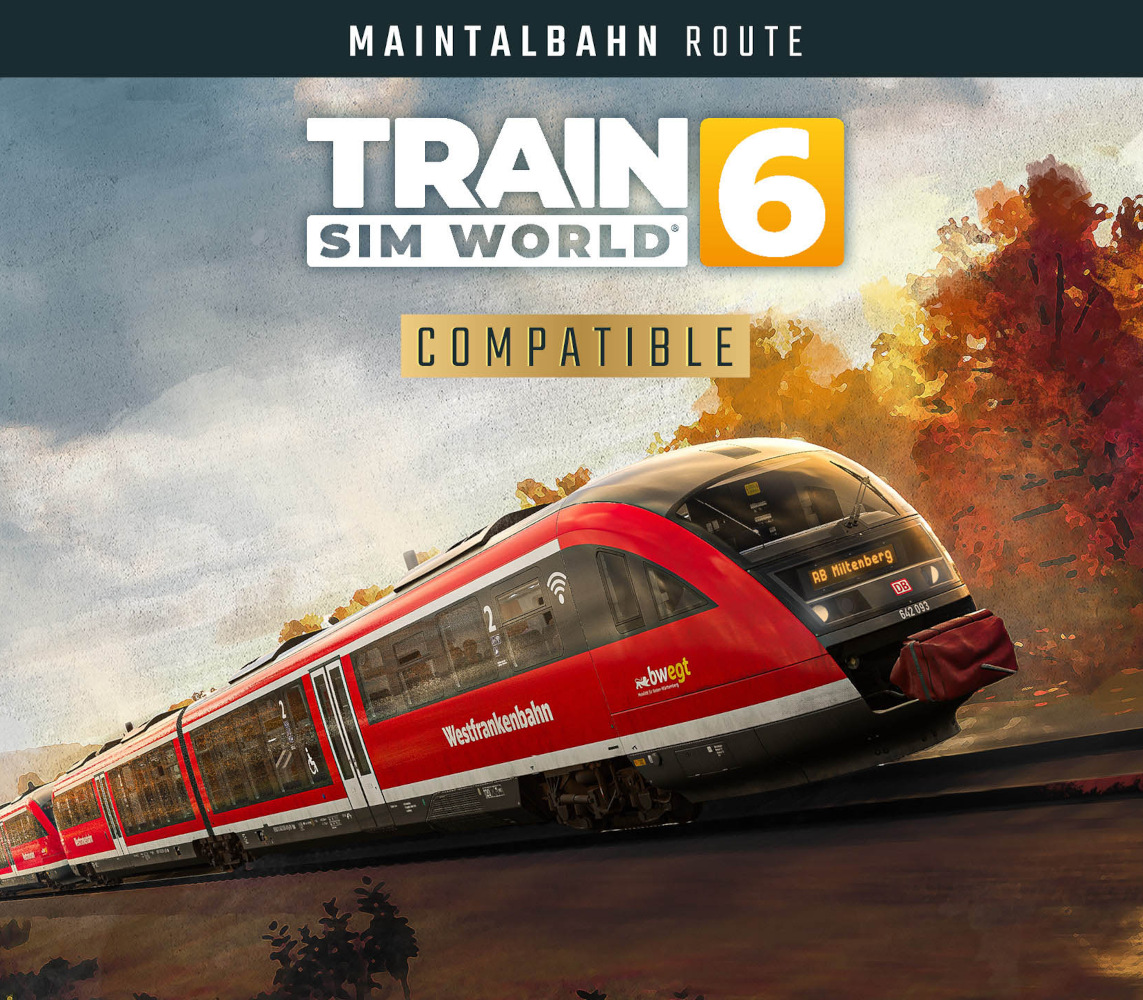 Train Sim World 6 : Maintalbahn : Aschaffenburg – Miltenberg Route Add-On DLC EU XBOX One / Xbox Series X|S / PC Clé CD