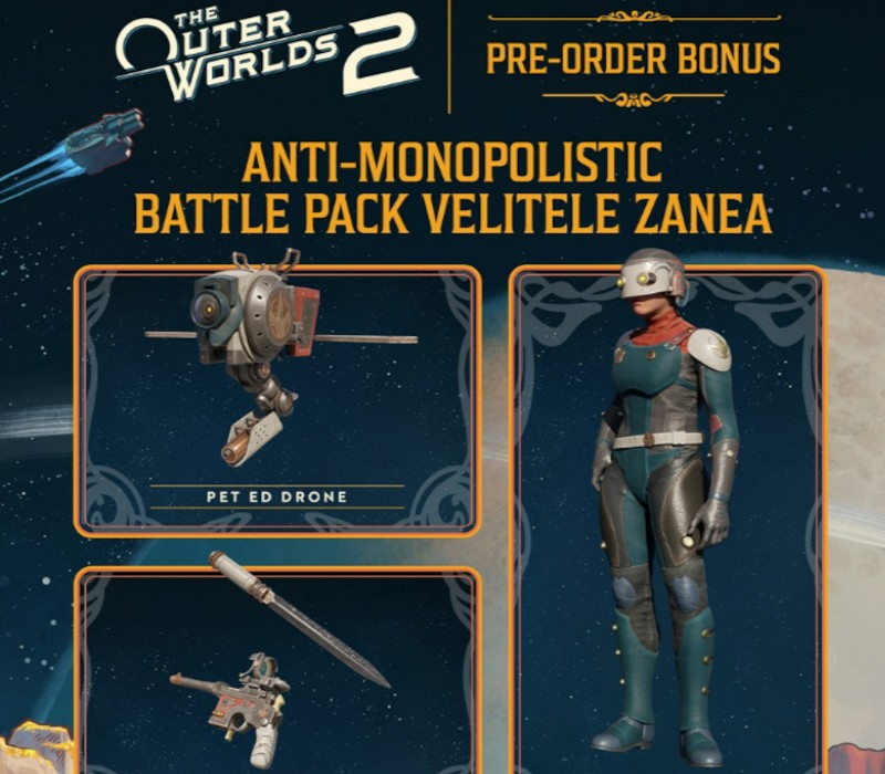 The Outer Worlds 2 – Bonus de précommande DLC EU PS5 Clé CD