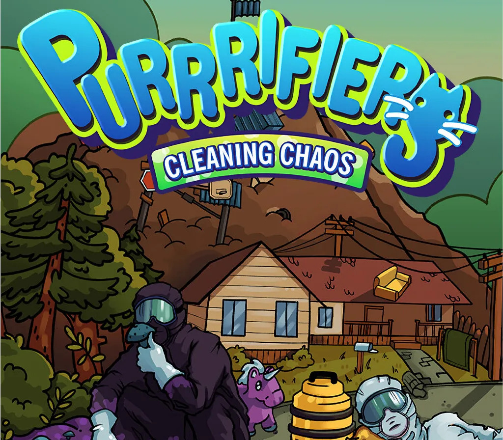 Purrrifiers : Cleaning Chaos PC Steam Clé CD