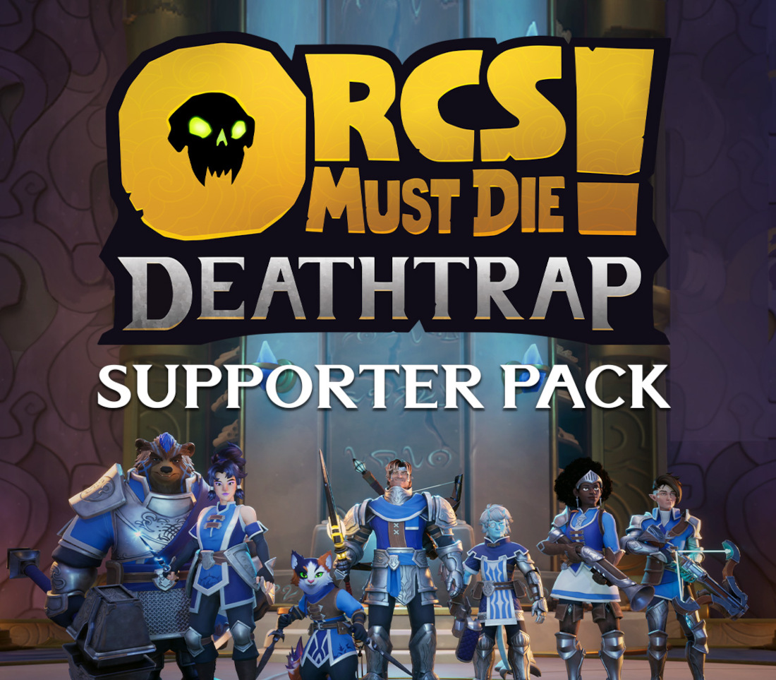 Orcs Must Die! Deathtrap – Supporter Pack DLC EU (sans DE) PS5 Clé CD