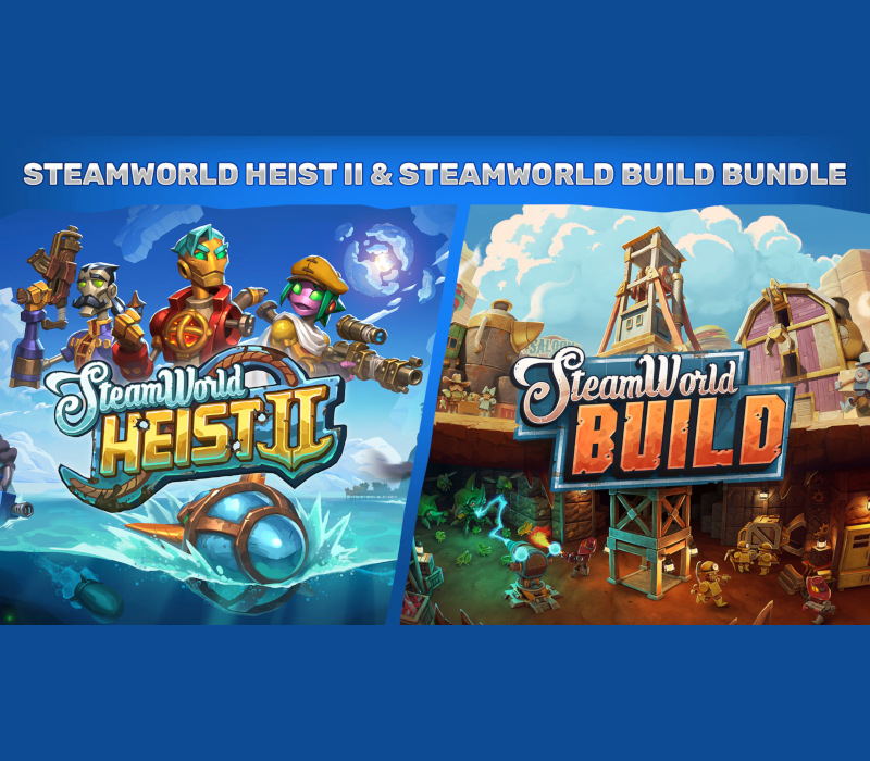 SteamWorld Heist 2 & SteamWorld Build Bundle EU Xbox One / Xbox Series X|S Clé CD