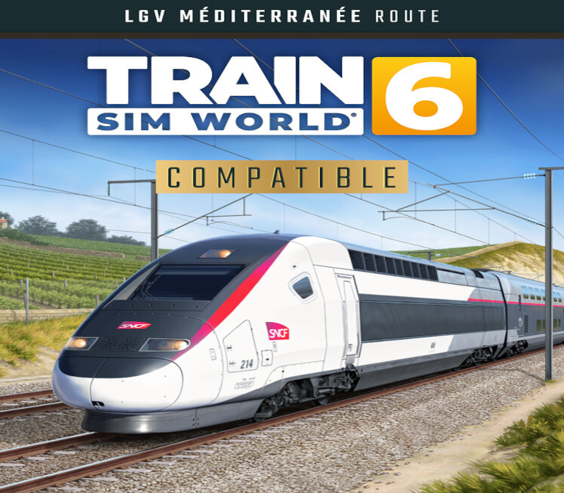 Train Sim World 6 : LGV Mediterranee : Marseille – Avignon Route Add-On DLC EU XBOX One / Xbox Series X|S / PC CD Key