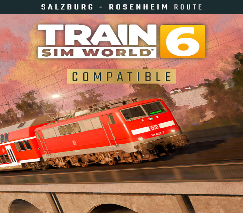 Train Sim World 6 : Add-On DLC Bahnstrecke Salzburg – Rosenheim EU XBOX One / Xbox Series X|S / PC CD Key