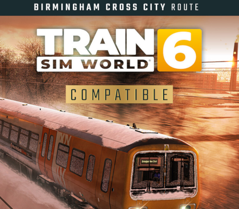 Train Sim World 6 : Birmingham Cross City Line : Lichfield – Bromsgrove – Redditch Add-On EU DLC XBOX One / Xbox Series X|S Clé CD