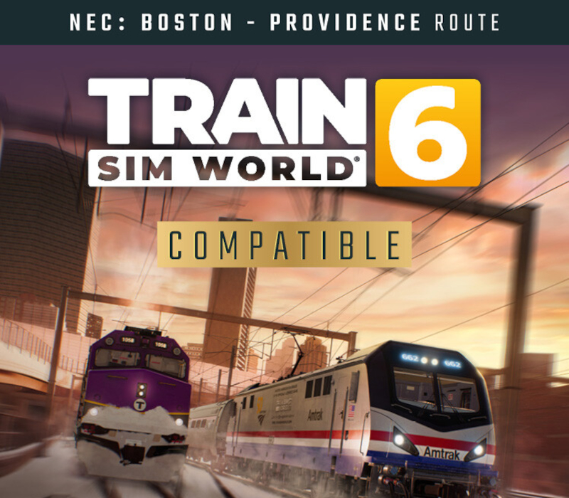 Train Sim World 6 – Northeast Corridor : Boston – Providence Route Add-On DLC EU XBOX One / Xbox Series X|S Clé CD