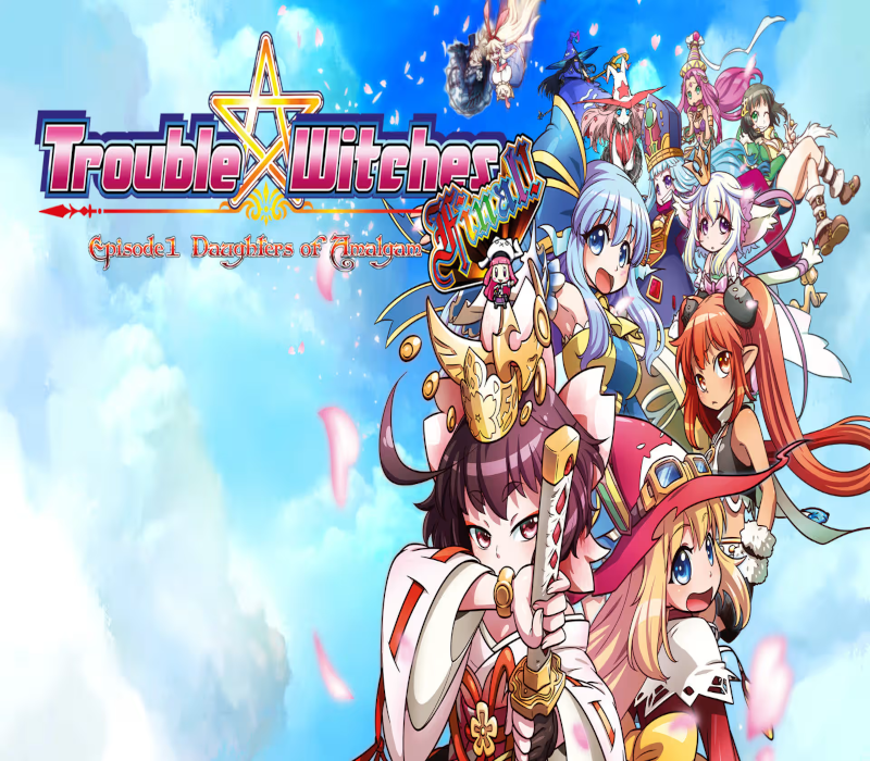Trouble Witches FINAL! Episode 01 Daughters of Amalgam EU Clé CD PS4/PS5