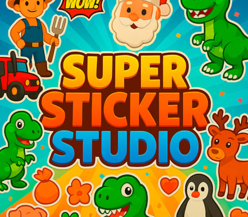 Super Sticker Studio – Divertissement créatif pour tous PC Steam CD Key