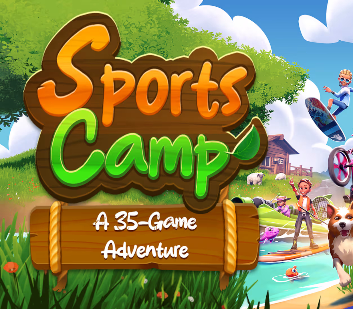 Sports Camp : A 35-Game Adventure EU Nintendo Switch / Switch 2 Clé CD
