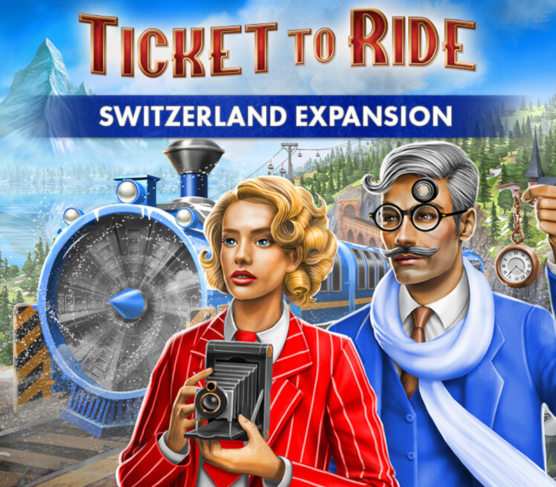 Ticket to Ride – DLC Extension Suisse PC Steam Clé CD