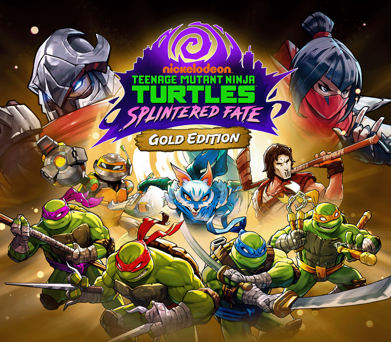 Teenage Mutant Ninja Turtles: Splintered Fate Gold Edition EU Xbox One / Xbox Series X|S Clé CD