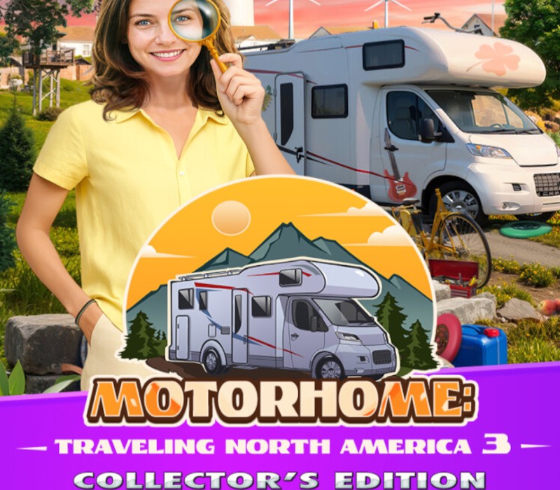 Motorhome : Traveling North America 3 Collector&rsquo;s Edition Clé CD Steam PC