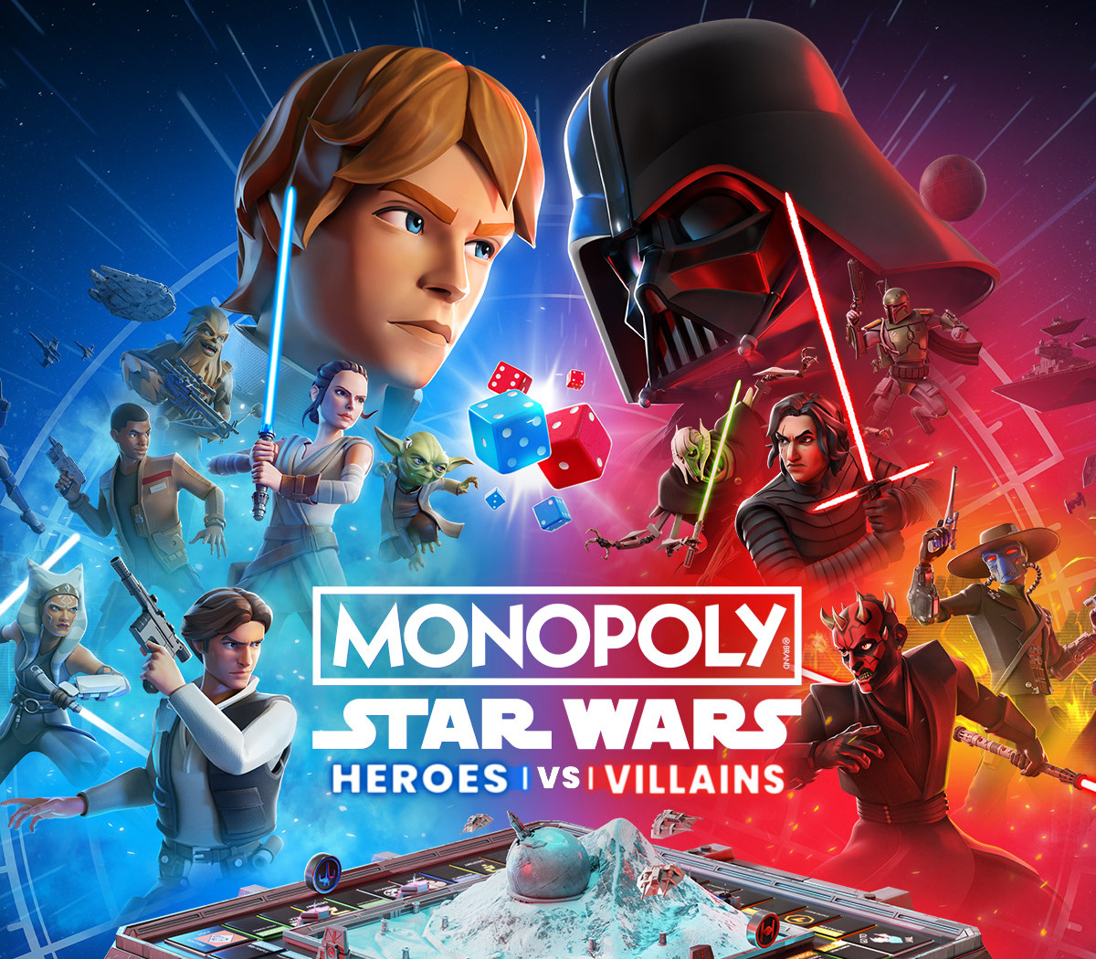 Monopoly : Star Wars Heroes vs. Villains EU Xbox Series X|S Clé CD