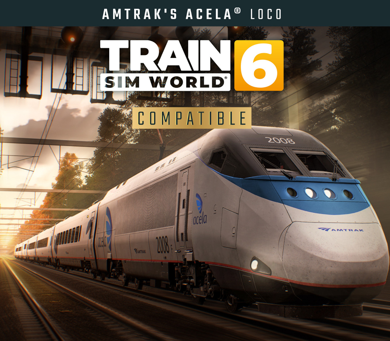 Train Sim World 6 – Amtrak&rsquo;s Acela DLC Union européenne XBOX One / Xbox Series X|S / PC Clé CD