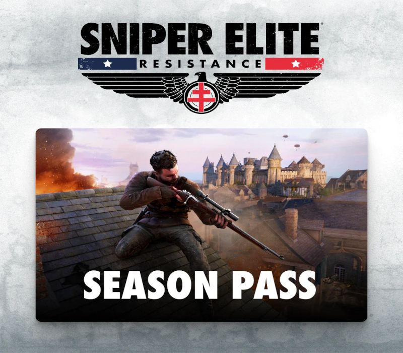 Sniper Elite: Resistance: Season Pass DLC EU (Union européenne + Royaume-Uni) Xbox One / Xbox Series X|S / PC Clé CD