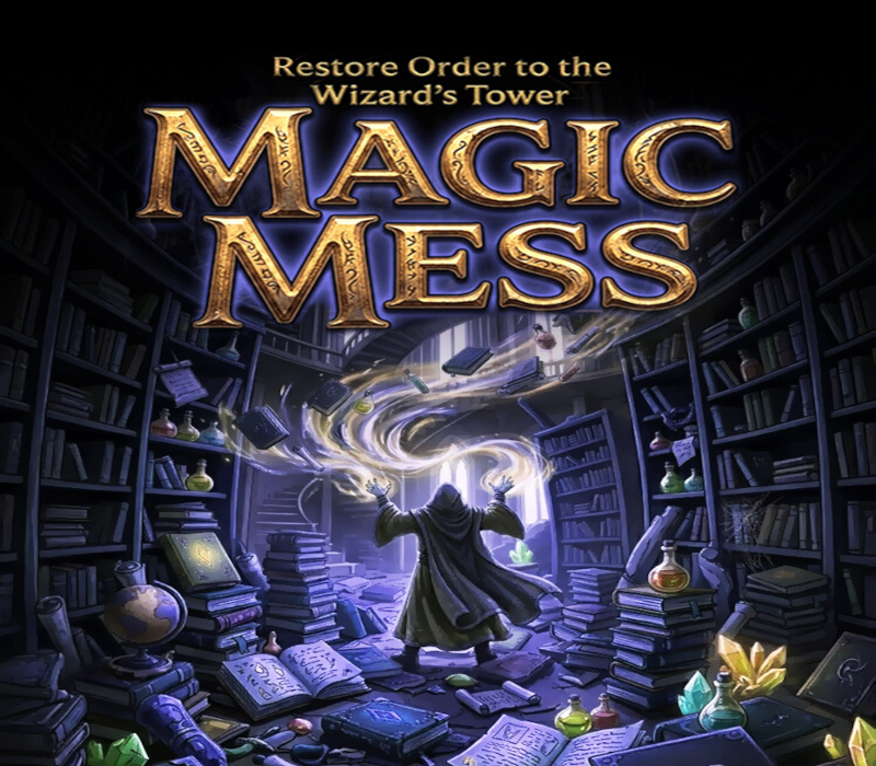 Magic Mess: Restore Order to the Wizard’s Tower! – Clé Steam