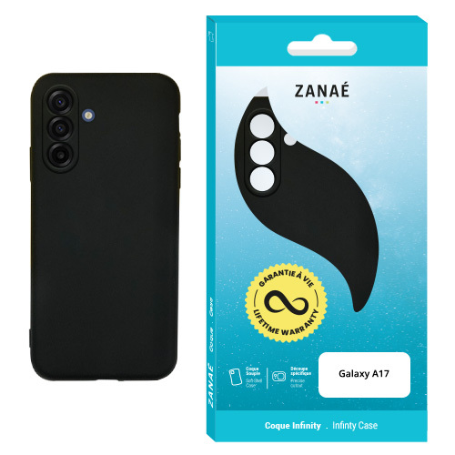Coque Infinity pour Galaxy A18 / A17, Noir