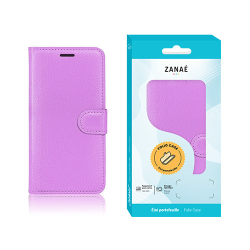 Étui Portefeuille Zanae pour Galaxy A27, violet