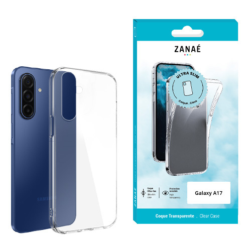 Coque Softgel pour Galaxy A18/ A17, Transparent