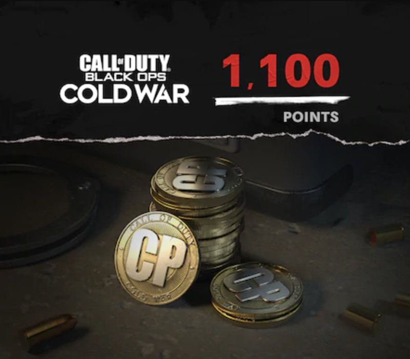 Call of Duty: Black Ops Cold War – 1 100 Points Clé CD XBOX One