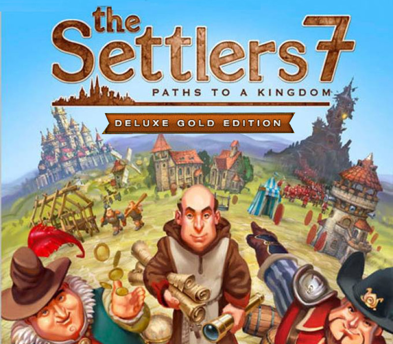 The Settlers 7: Paths to a Kingdom Deluxe Gold Edition Ubisoft Connect Clé CD