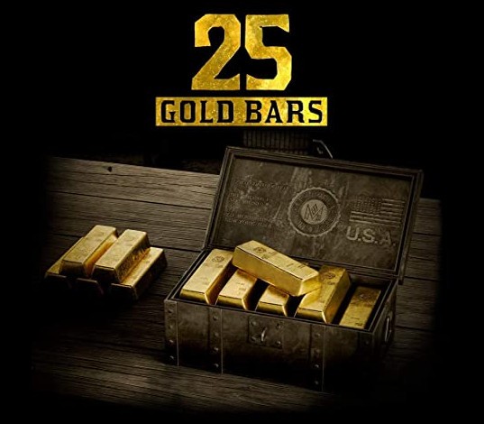 Red Dead Online – 25 Gold Bars XBOX One CD Key