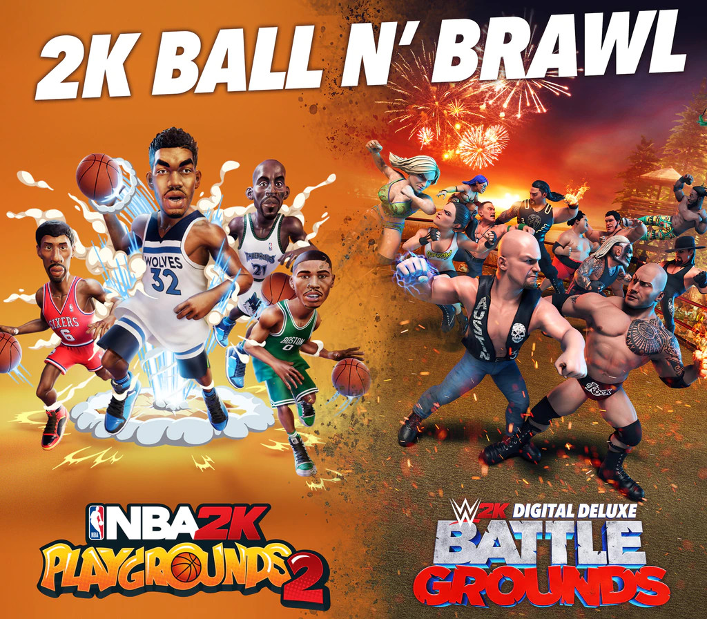 Bundle 2K Ball N’ Brawl EU Clé CD Xbox One