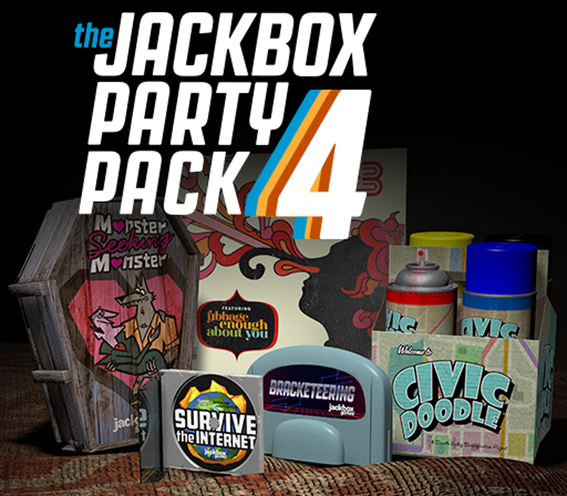 The Jackbox Party Pack 4 EU XBOX One Clé CD