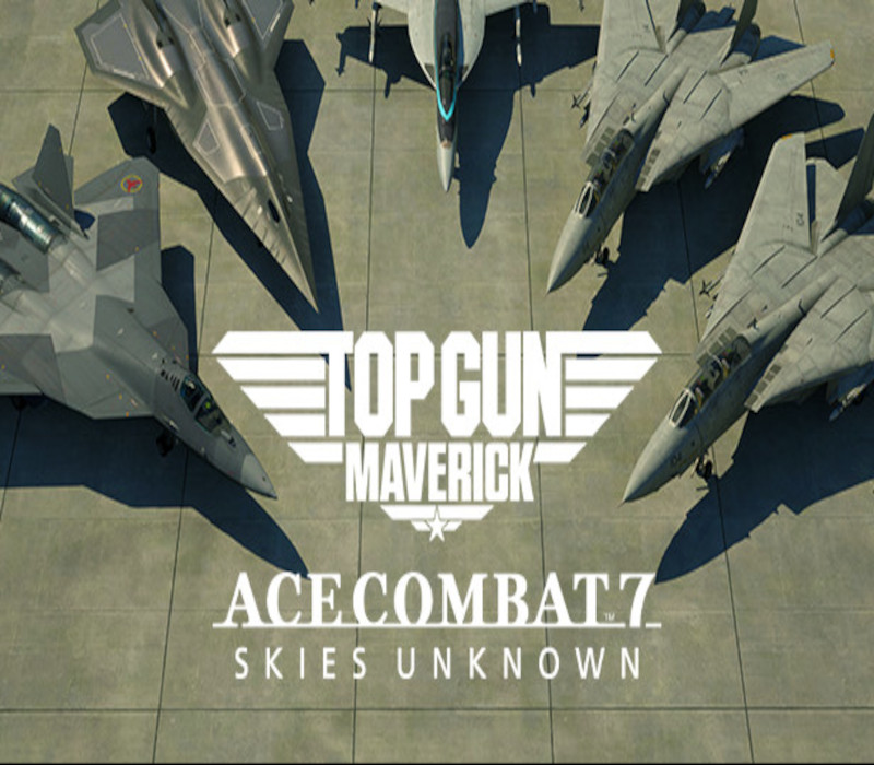 ACE COMBAT 7: SKIES UNKNOWN – TOP GUN: Maverick – Pack d&rsquo;avions DLC EU PS4 Clé CD