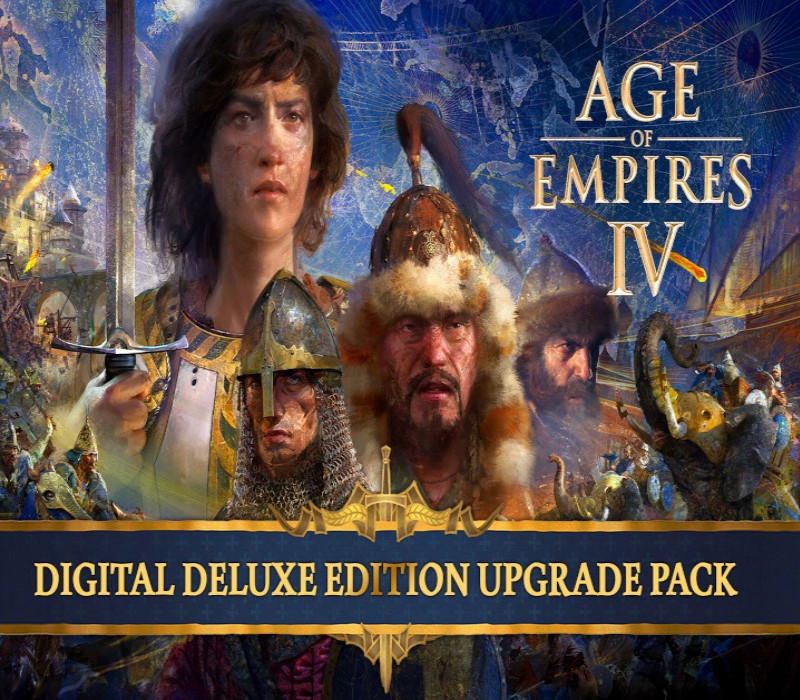 Age of Empires IV – Pack de mise à niveau Digital Deluxe DLC PC Steam Clé CD