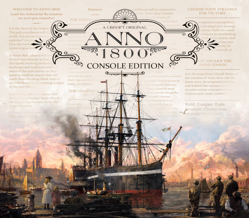 Anno 1800 Console Edition EU Xbox Series X|S Clé CD